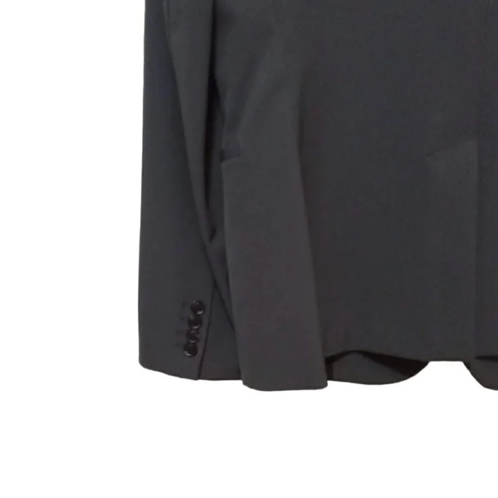 J. Ferrar Gray Slim Fit Stretch Fabric Single Breasted Blazer Sz L (42-44)